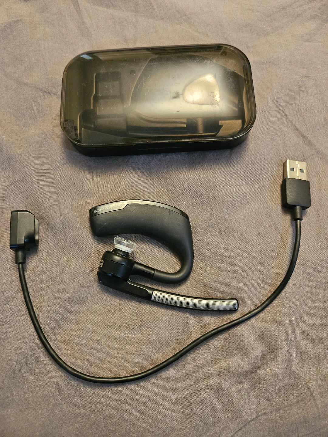 Plantronics Bluetooth Headset with Charging Case