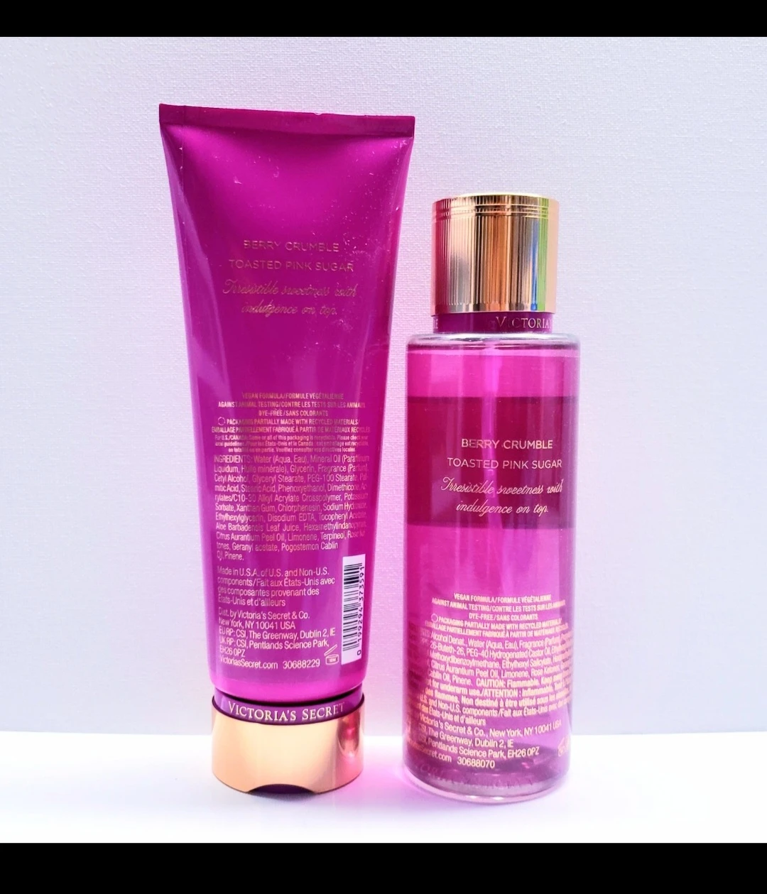 Victoria's Secret Berry Parfait Fragrance Mist & Lotion Set - photo 2