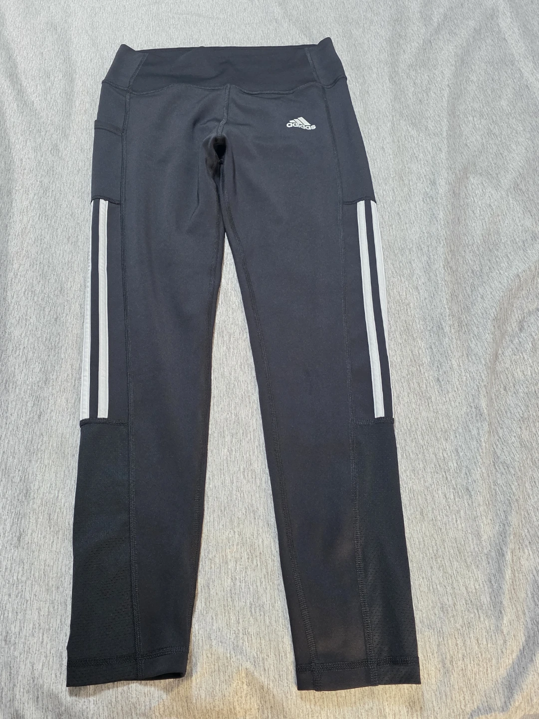 Adidas Primegreen Aeroready Black Cropped Leggings Size M