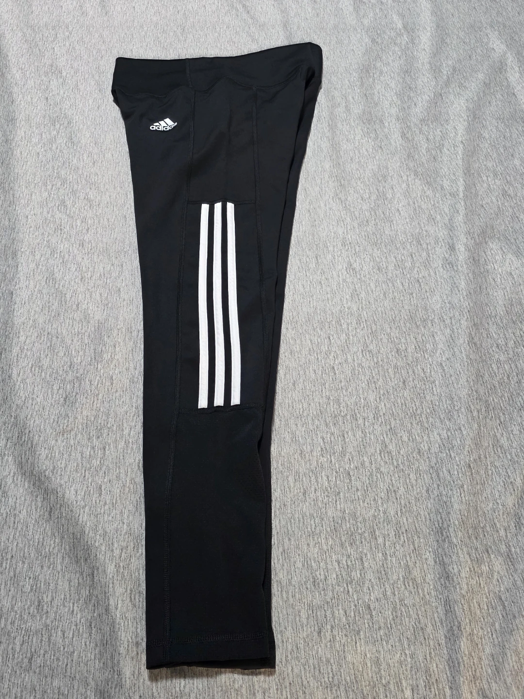 Adidas Primegreen Aeroready Black Cropped Leggings Size M - photo 3