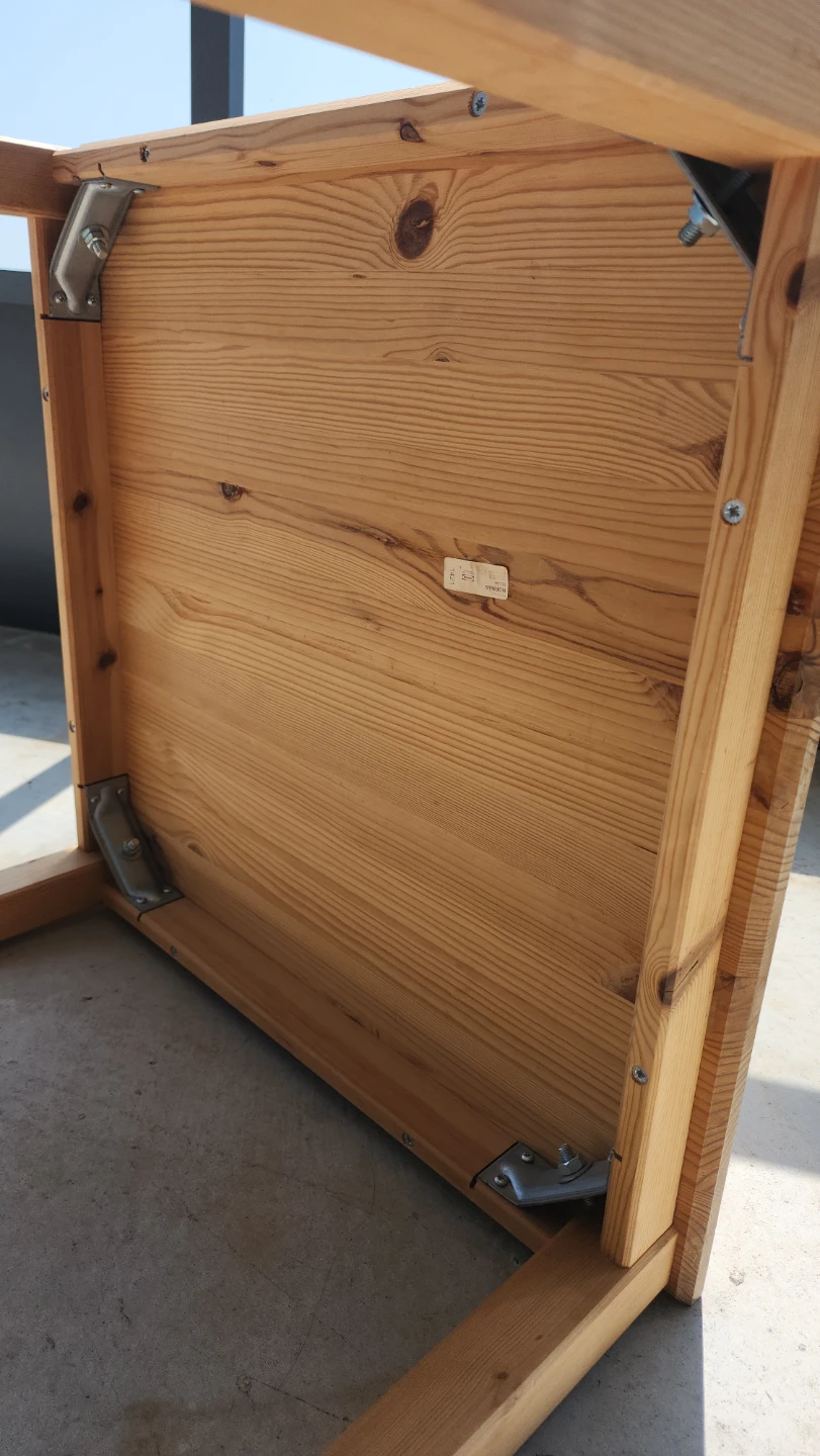 IKEA NORNAS Solid Pine Wood Table Authentic Swedish Pine - photo 4