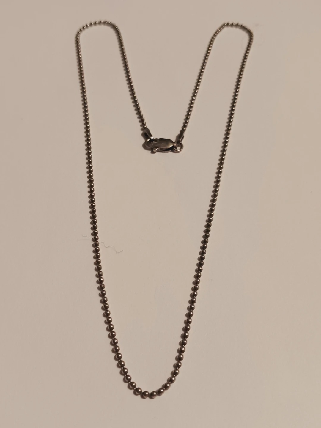 Sterling Silver 925 Ball Chain Necklace - photo 2
