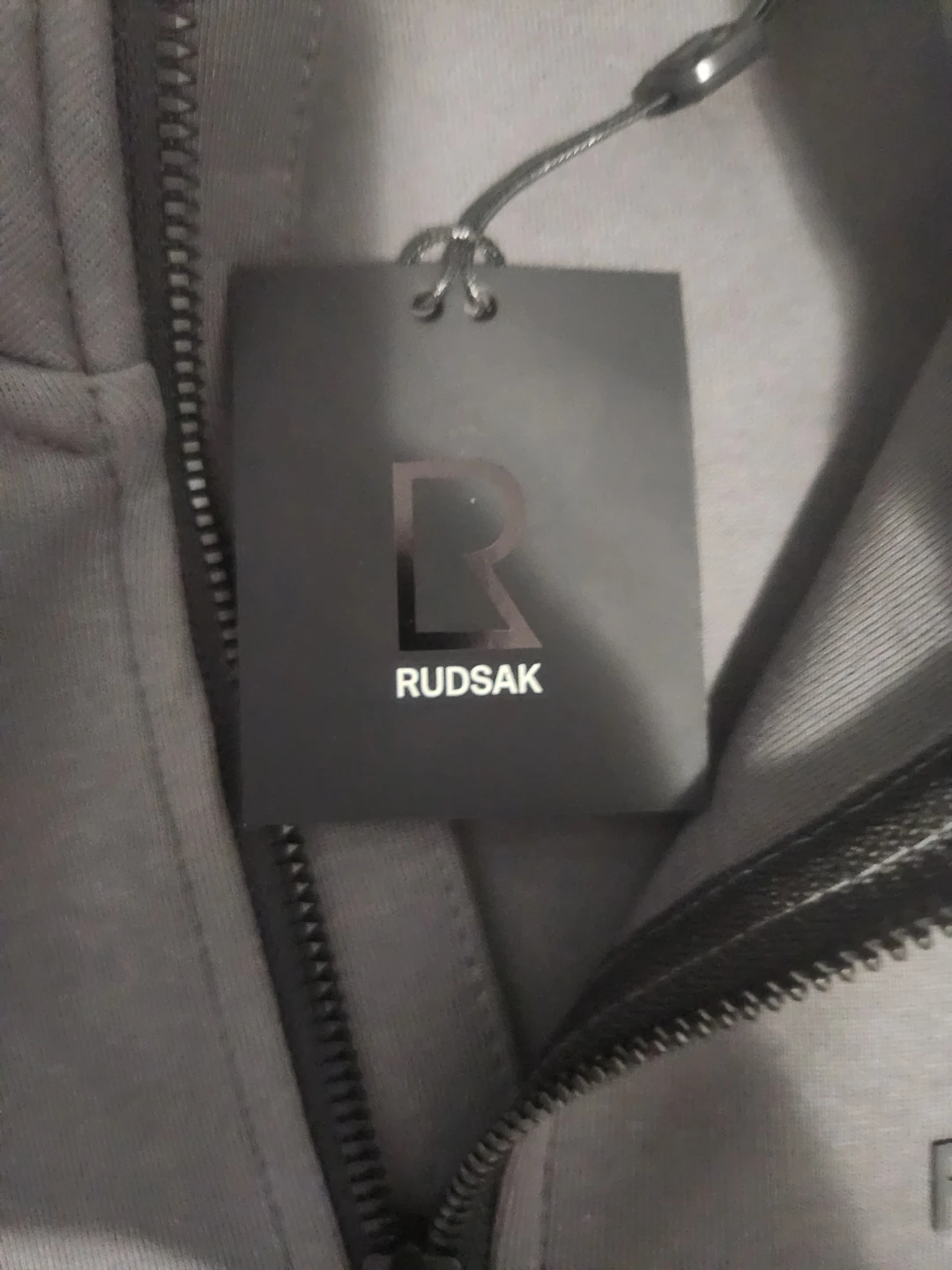 RUDSAK Dark Grey 1/4 Zip Pullover Sweater - Size P/S - photo 3