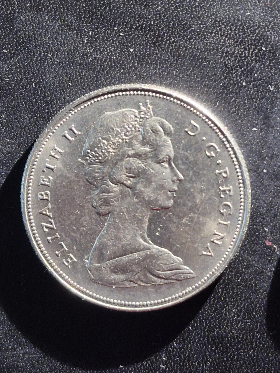 1968 Canadian Dollar Coin - photo 2