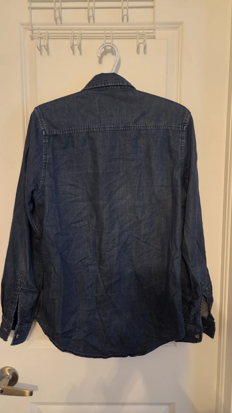Topman Classic Fit Denim Shirt - Size S - photo 4