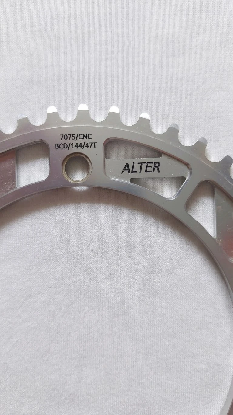 Alter Track Chainring - 144 BCD, 47T - photo 2