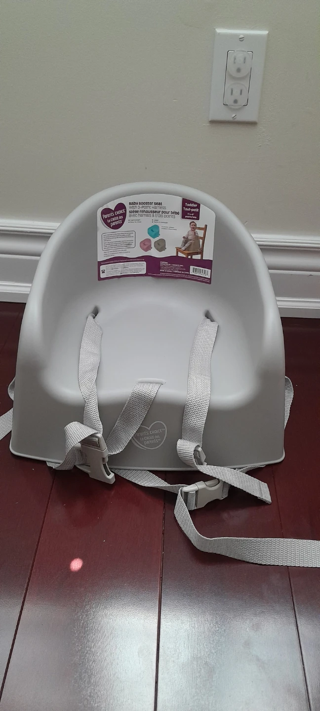 Parent's Choice Baby Booster Seat with 3-Point Harness