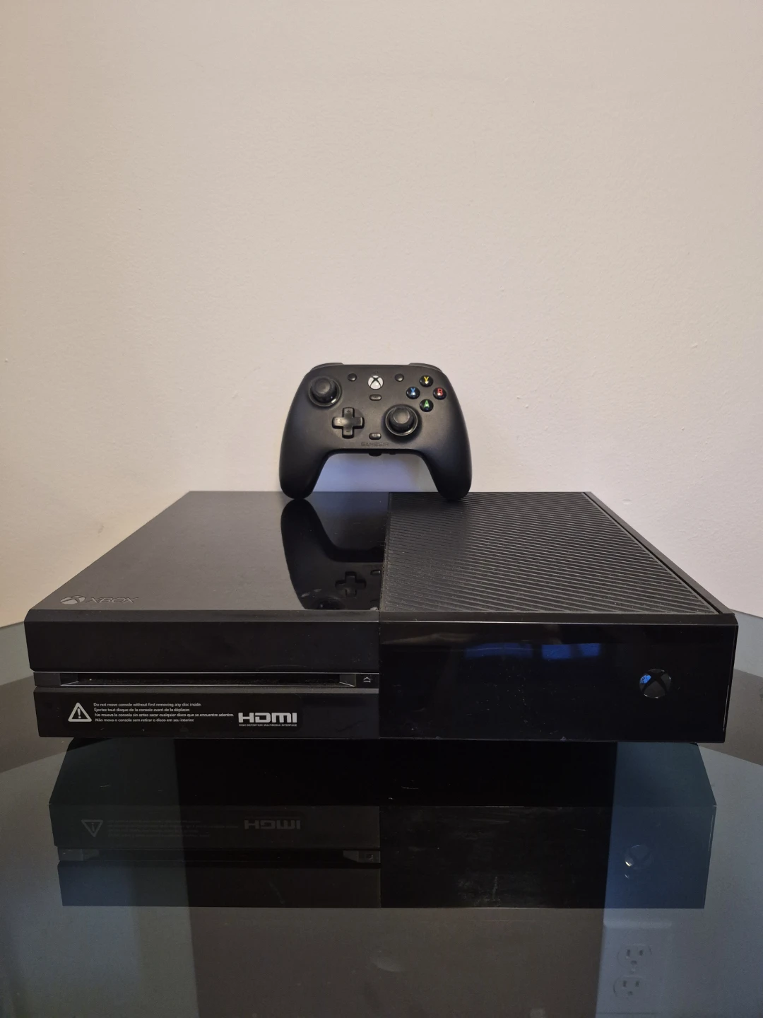 Xbox One S 500GB with Controller + All Cables