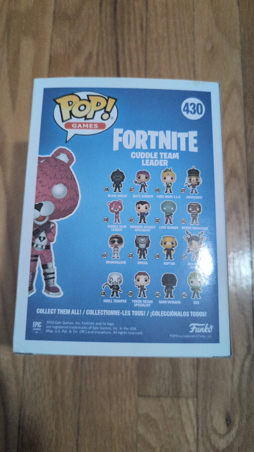 Funko Pop! Fortnite Cuddle Team Leader #430 Vinyl Figure - photo 3