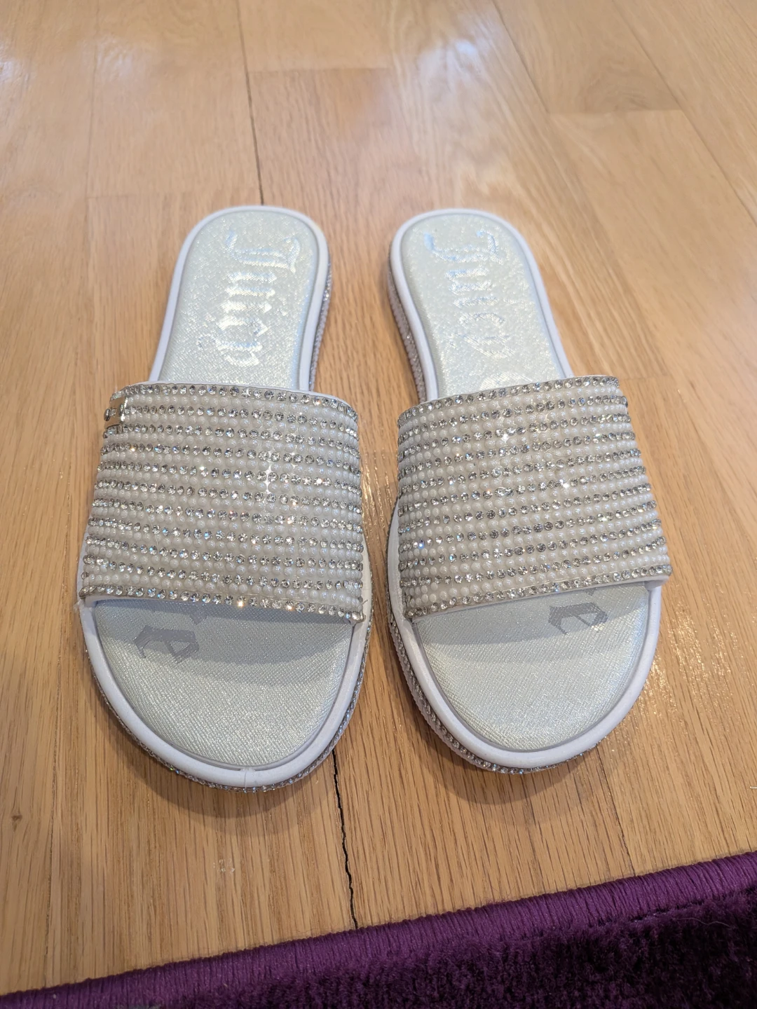 Juicy Couture Sparkle Slides Sandals - photo 2