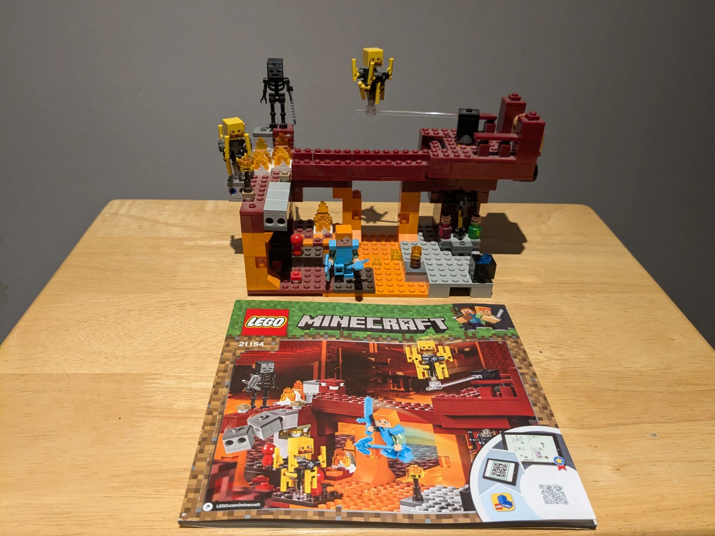 LEGO Minecraft The Nether Bastion 21154 Building Set