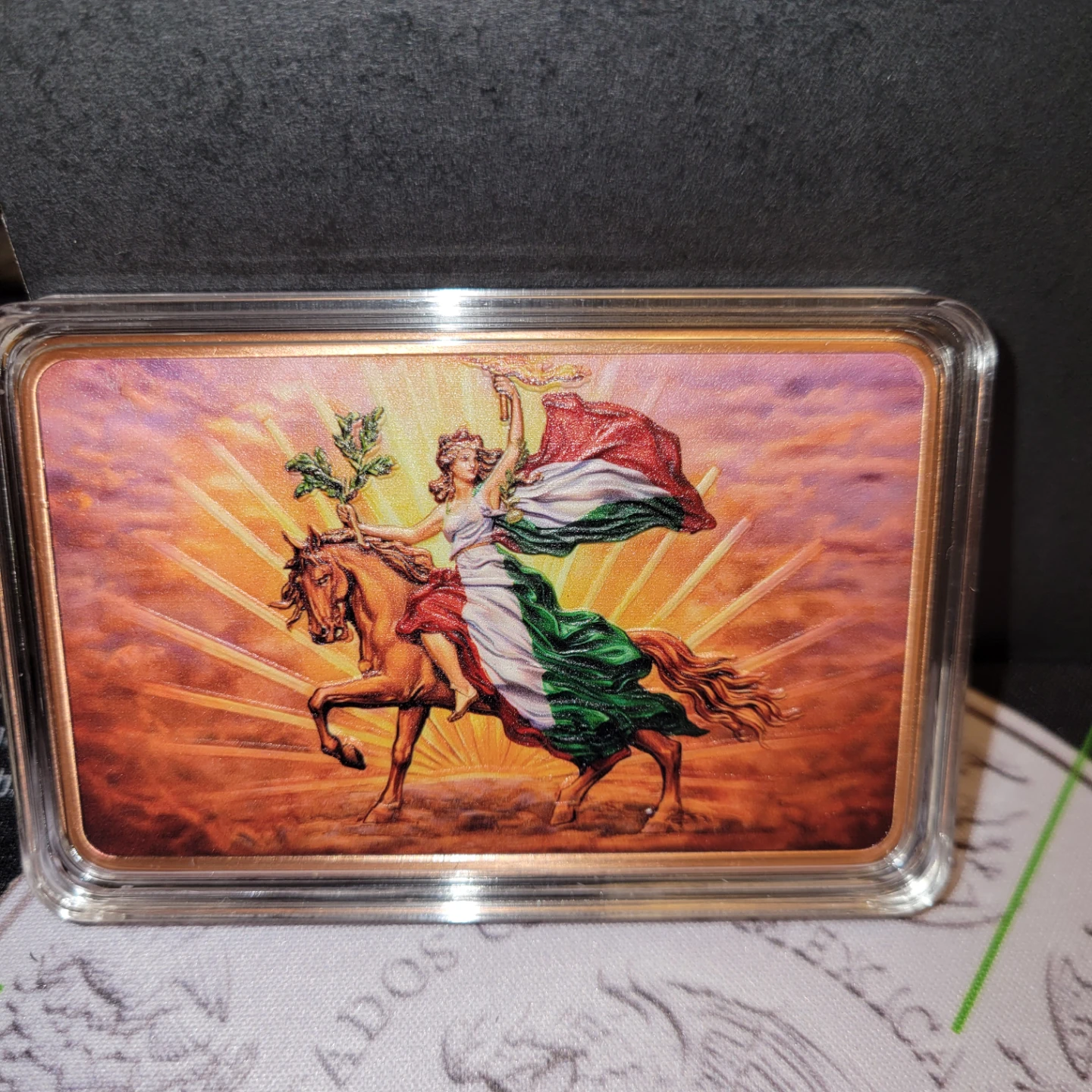 5 oz .999 Pure Copper Bar - Estados Unidos Mexicanos - photo 2