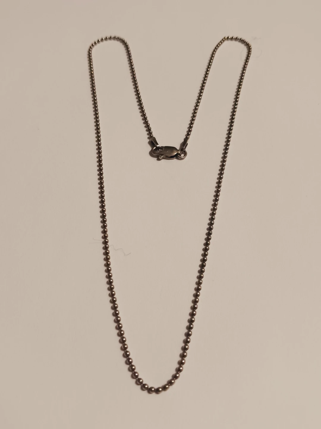 Sterling Silver 925 Ball Chain Necklace