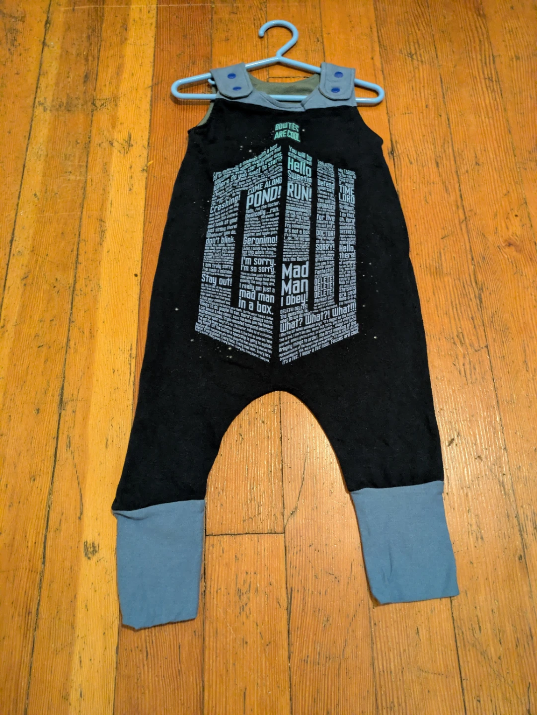 One of a Kind Doctor Who TARDIS Romper