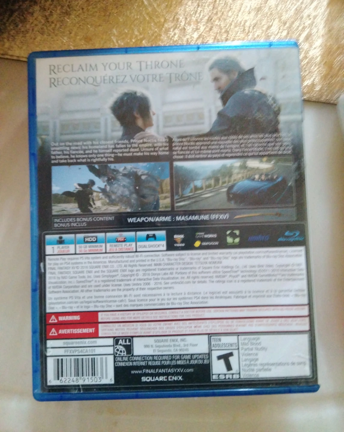 PS4 Game - Final Fantasy VII Remake - photo 2
