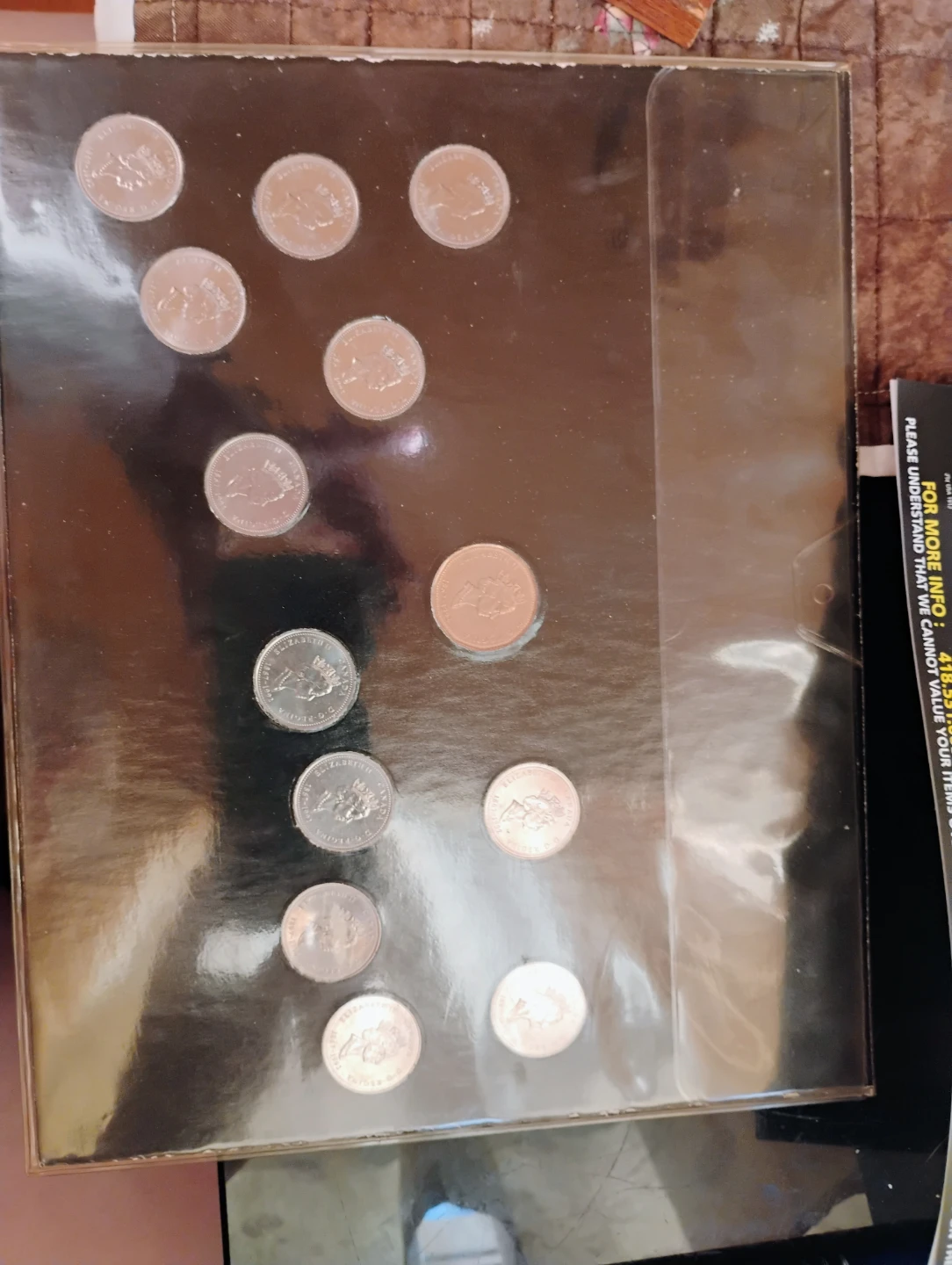 Canada 125 Coin Collection Display - photo 2
