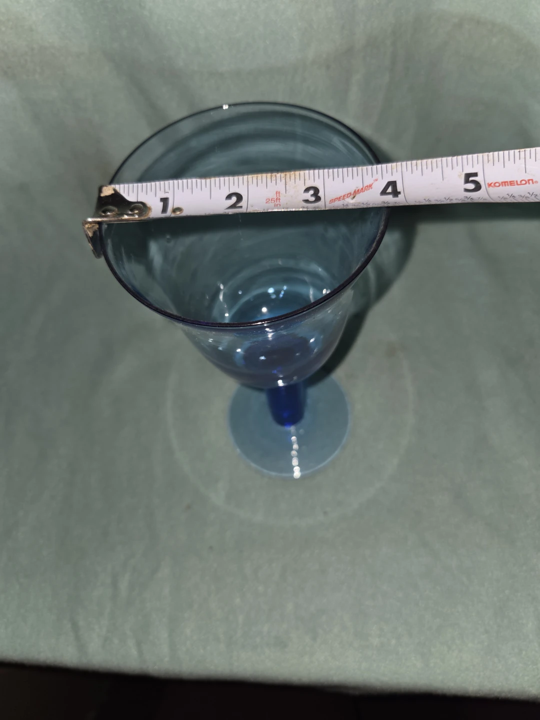 Blue Glass Goblet - photo 5