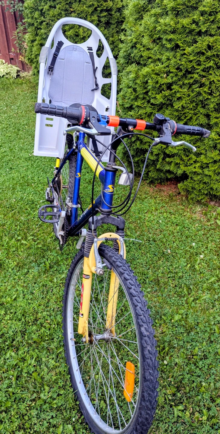 Sportek Blue Mountain Bike with Child Seat - photo 4