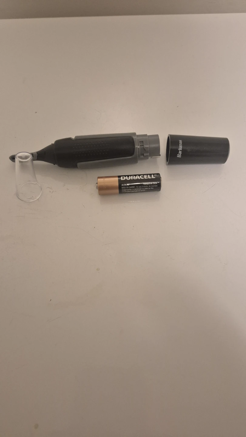 Barbasol Nose and Ear Hair Trimmer with AA Battery - photo 4