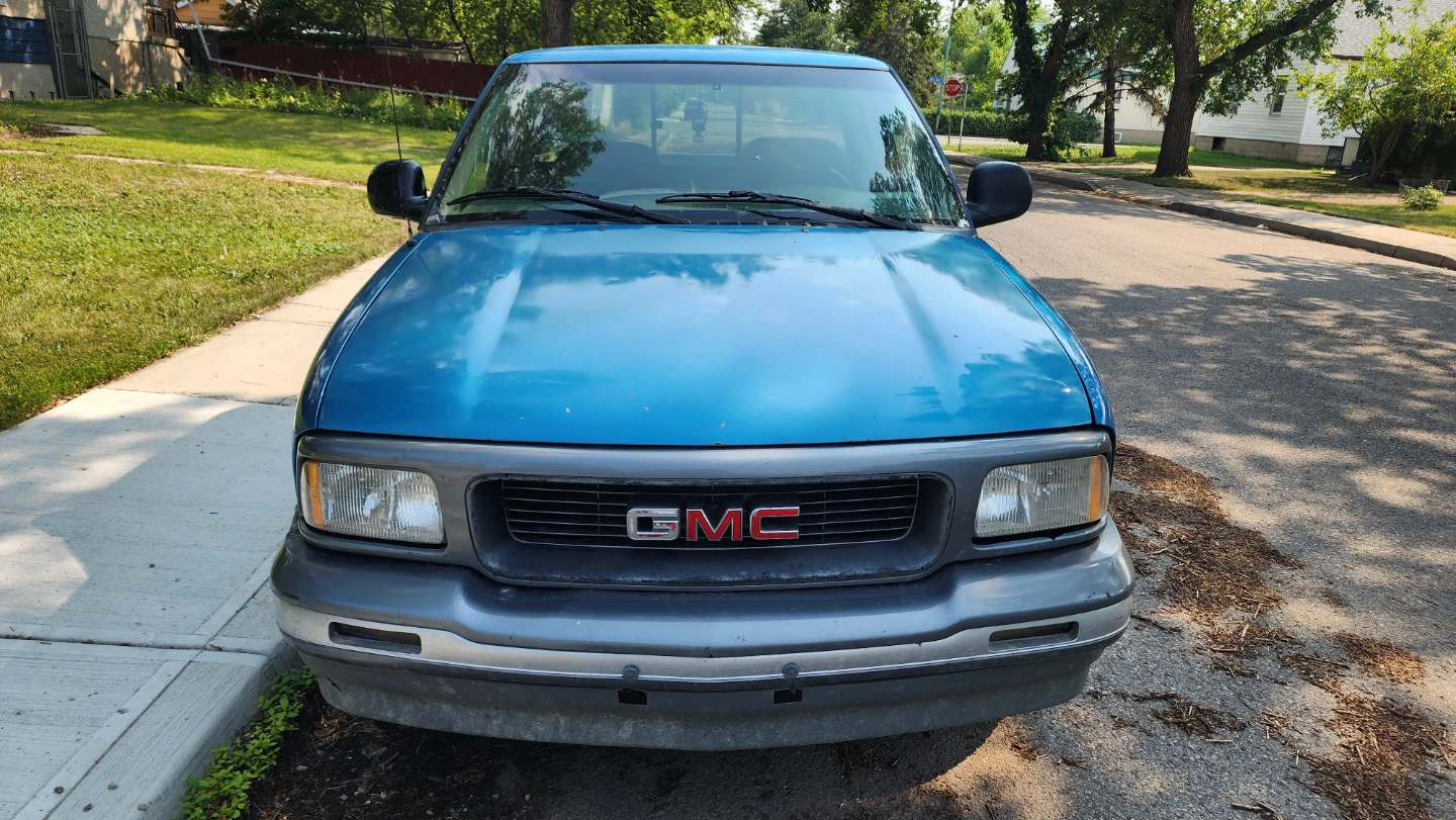 Blue GMC Pickup Truck - photo 2