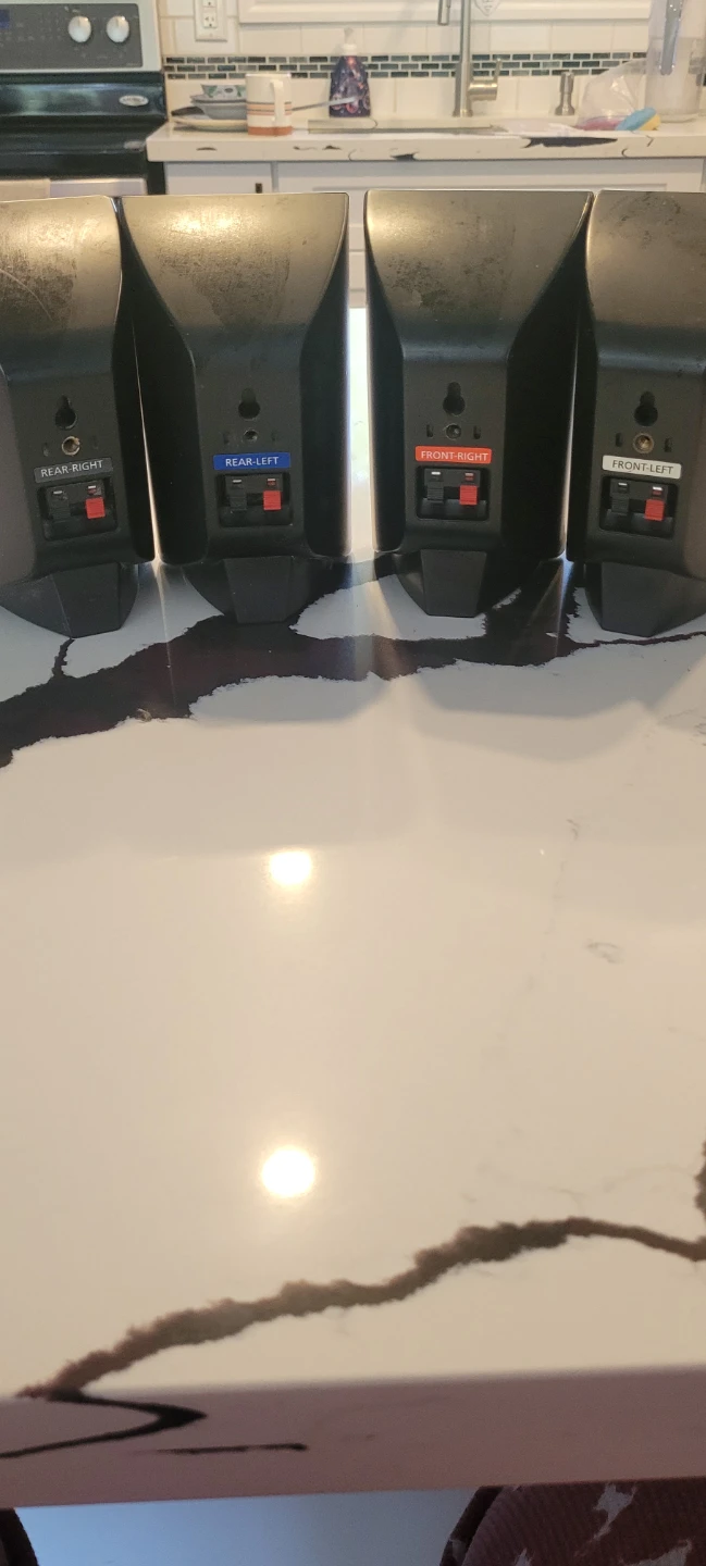 Set of 4  Samsung home theater surround sound speaakers - photo 3