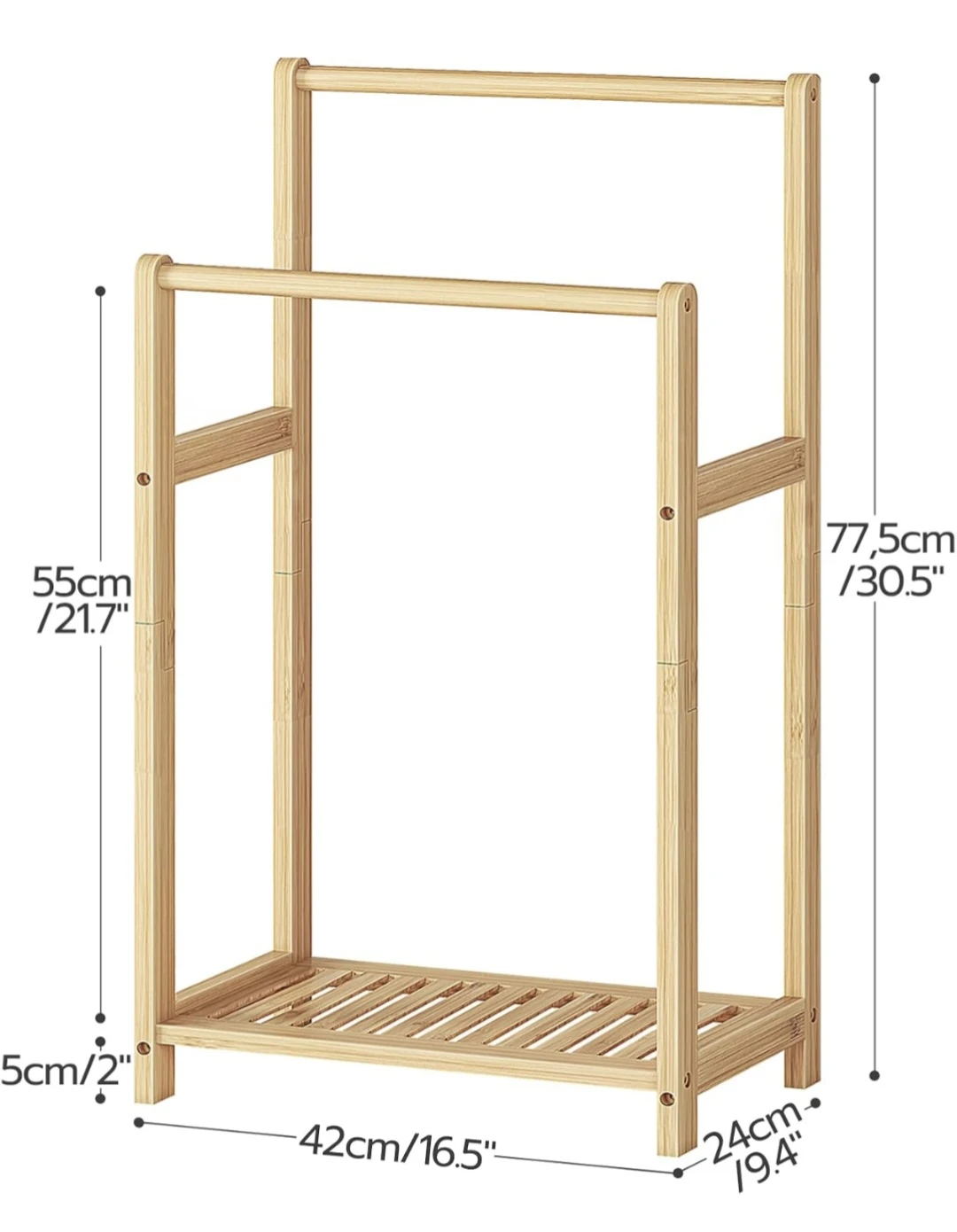 Free Standing Towel Blanket Rack - photo 4