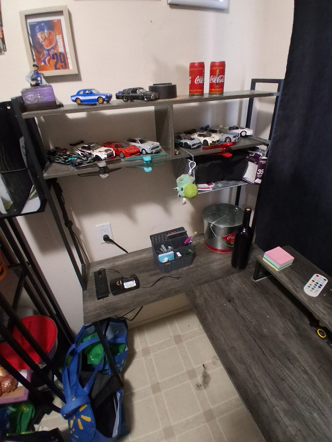 Desk with Shelf Unit