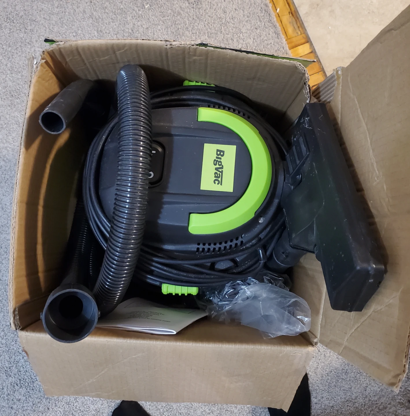 BigVac 4.0 Gallon Stainless Steel Wet/Dry Vacuum - photo 3
