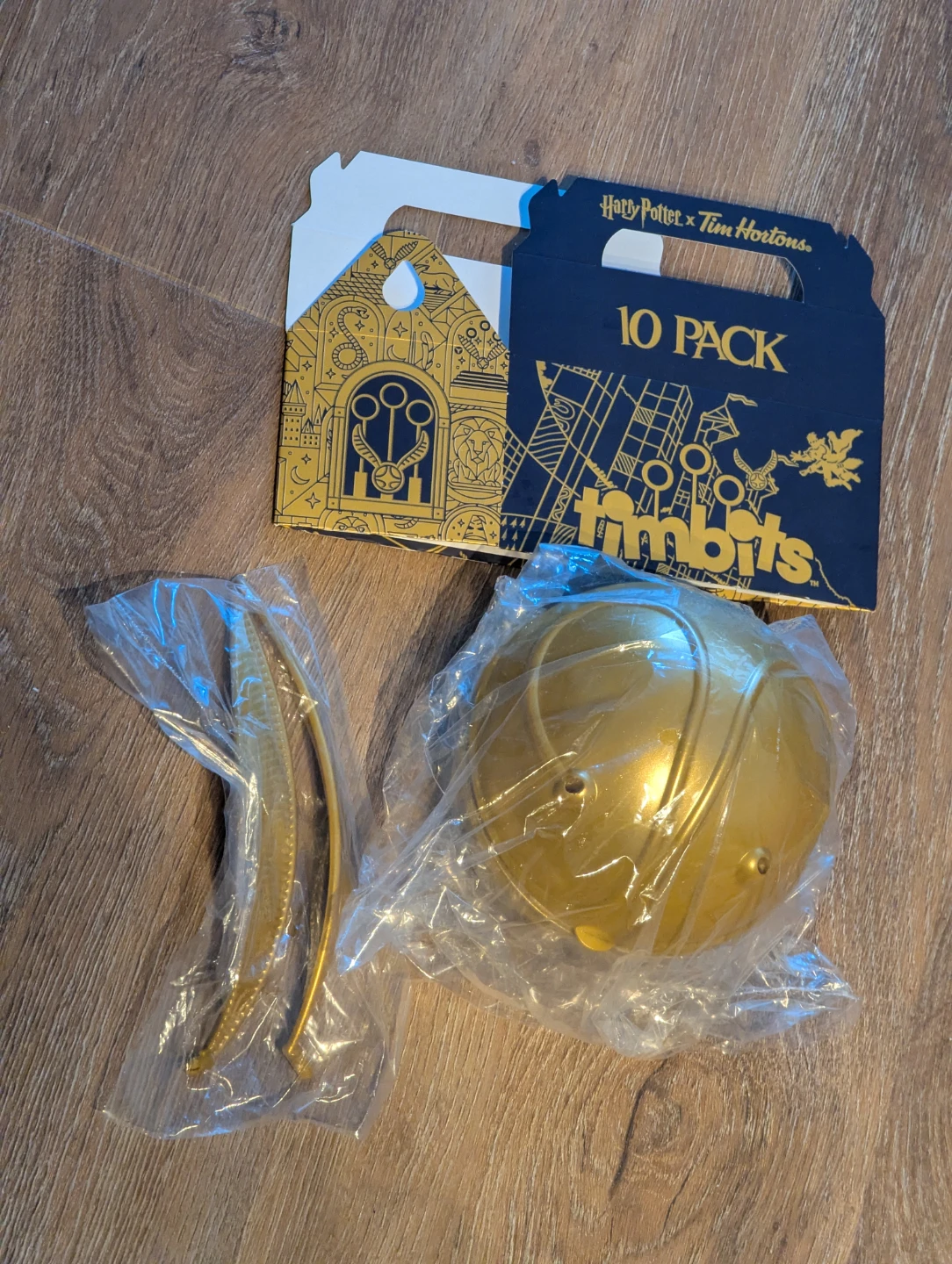 Golden Snitch Timbits Holder Harry Potter Tim Hortons