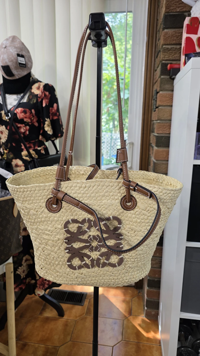 Raffia Basket Bag