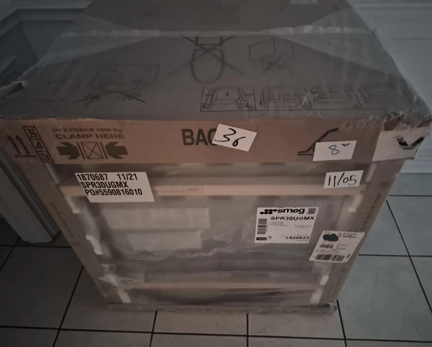 New Smeg 30" Dual Fuel Range - photo 2
