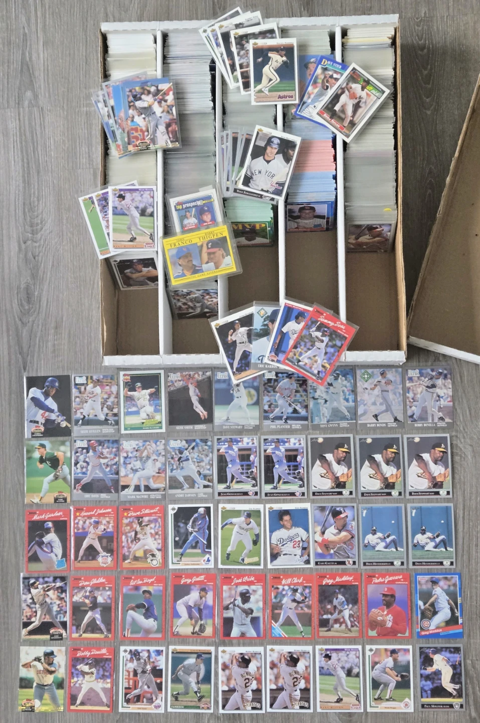 3500 Pristine Baseball Card Lot, Rookies & Stars