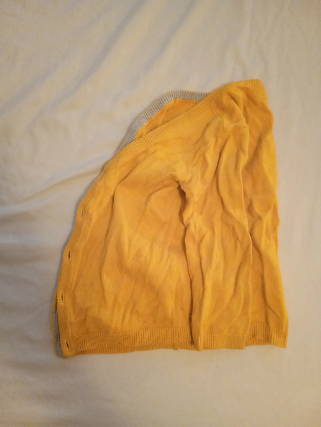 Yellow Cardigan Sweater - photo 2
