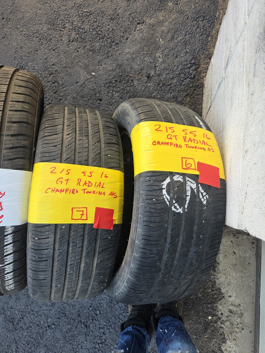 GT Radial Champio Touring A/S Tires - 215/55R16