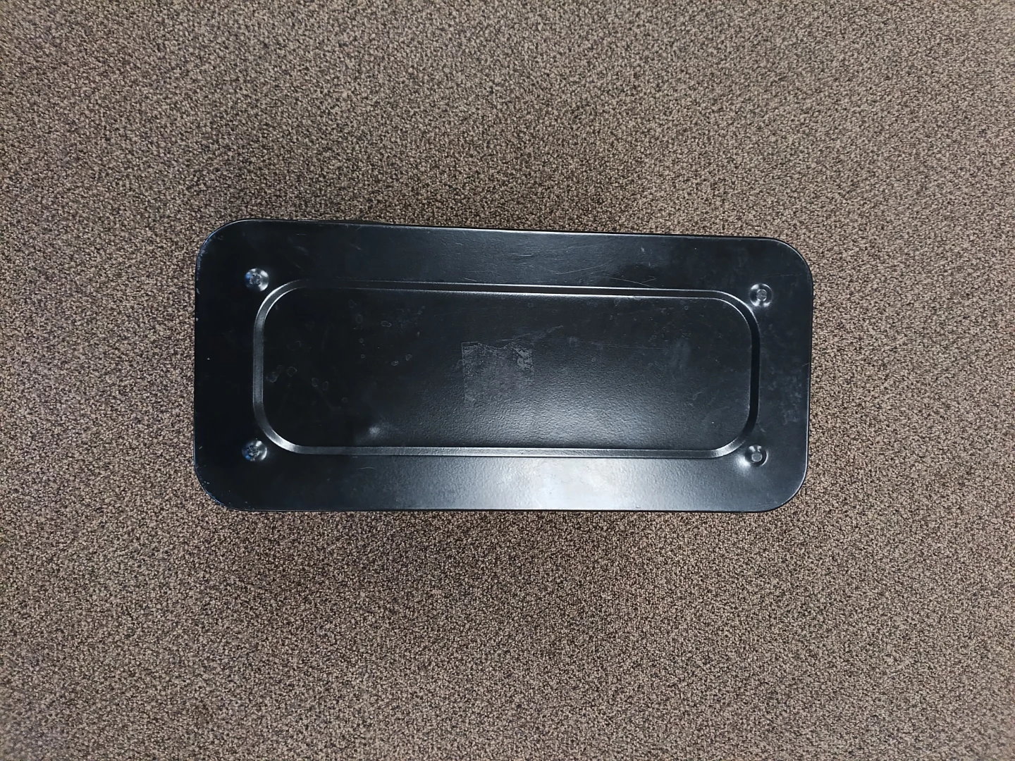 Black Wire Mesh Wastebasket - photo 2