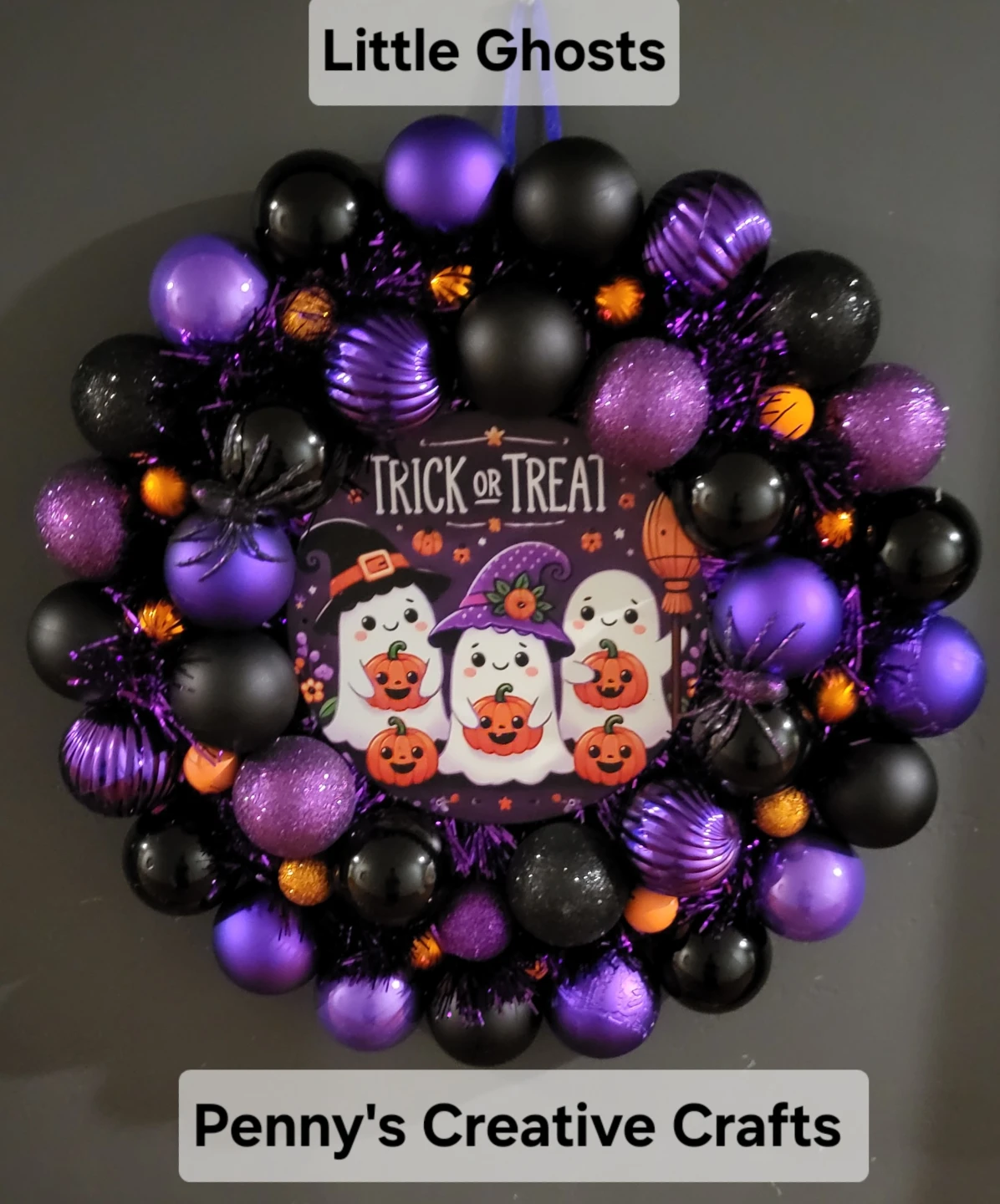 Halloween Ornament Wreaths - photo 4
