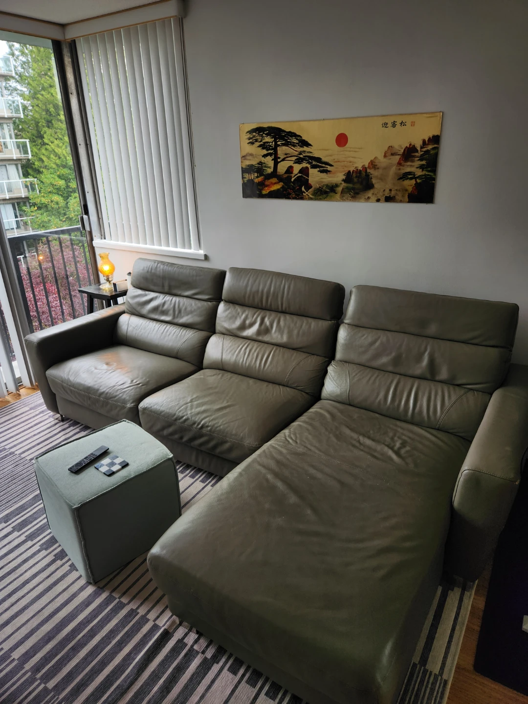 Leather couch sectional - photo 5