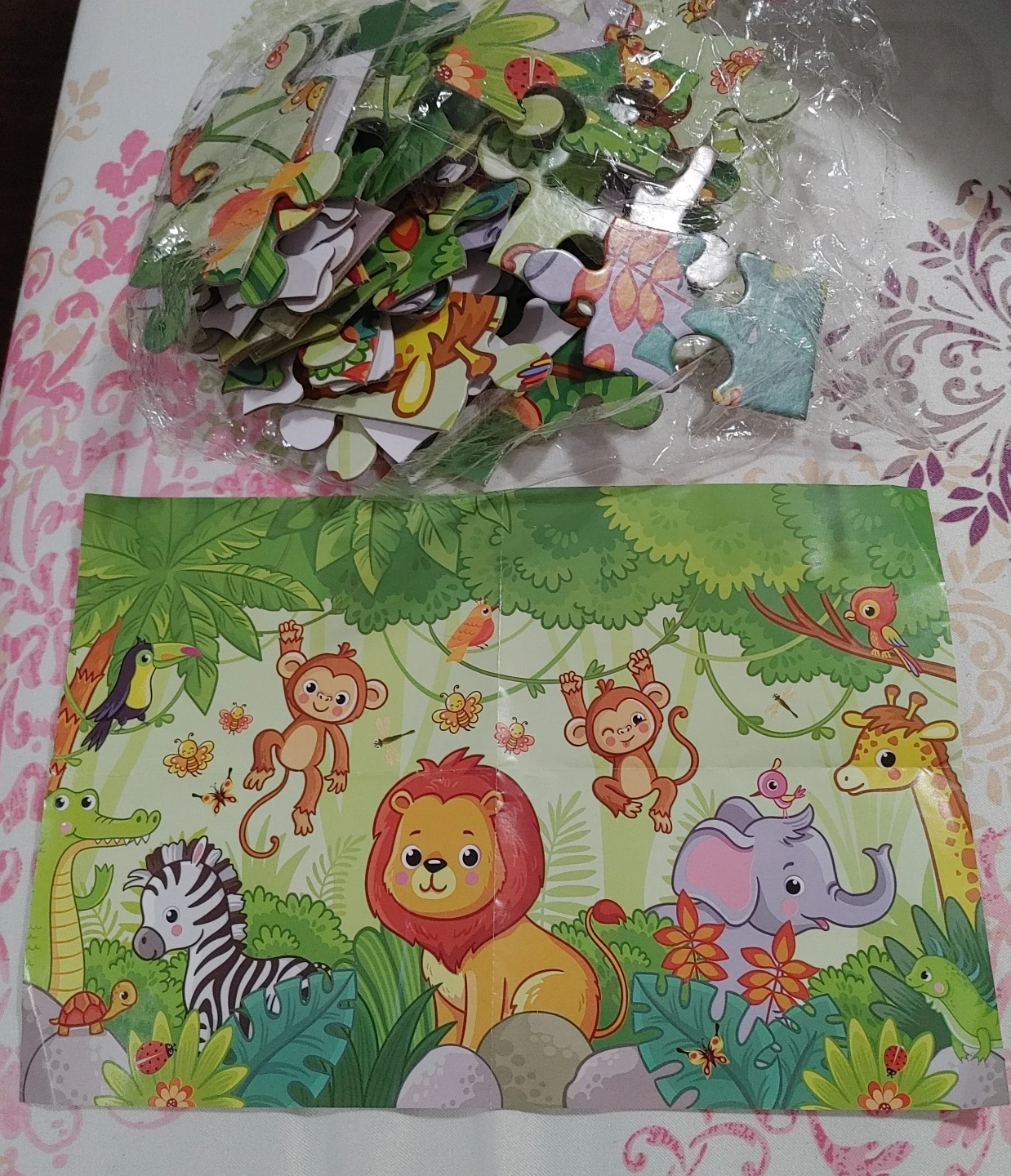 Puzzles and Spiral Art