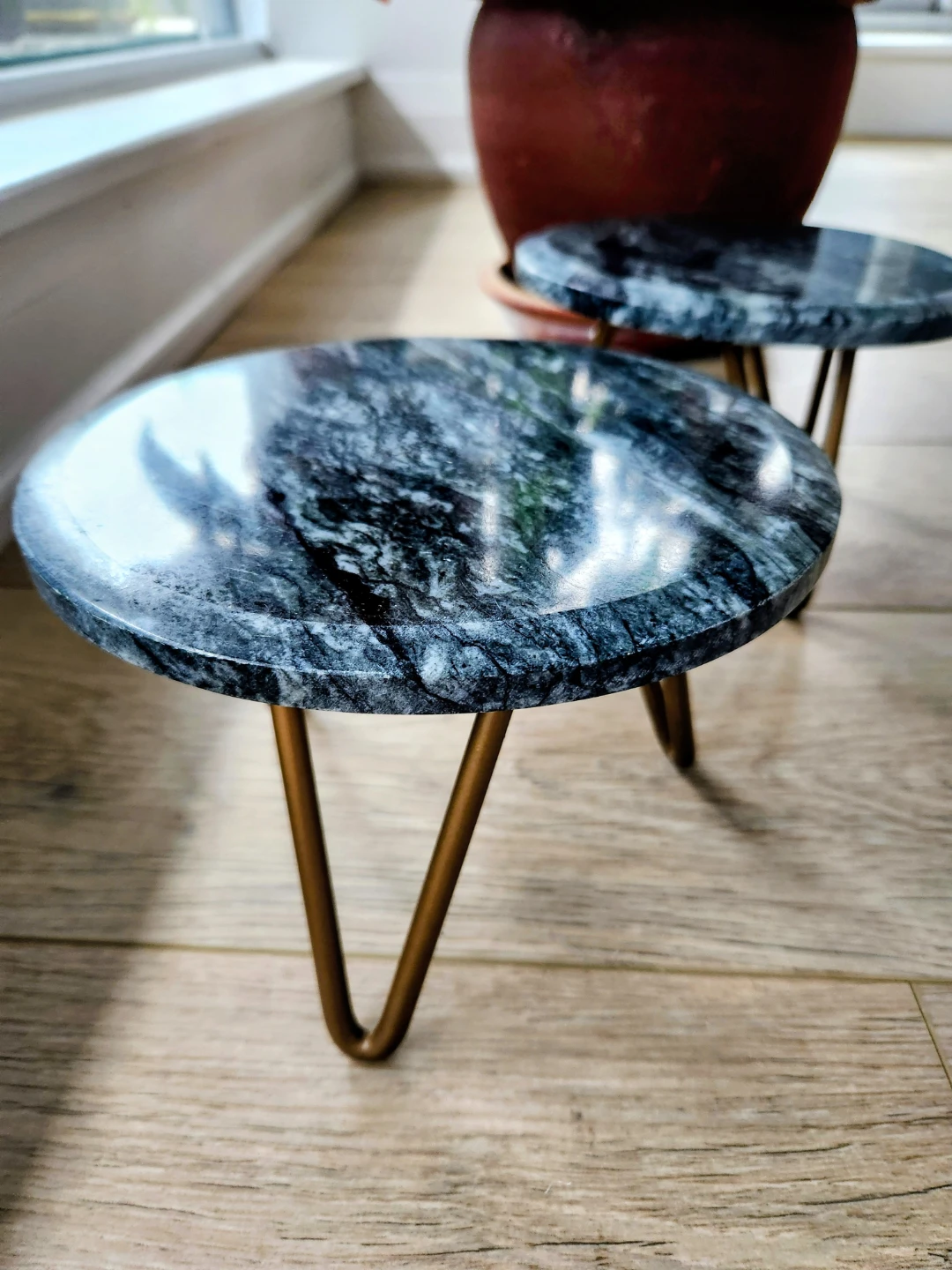 Marble Plant Stands