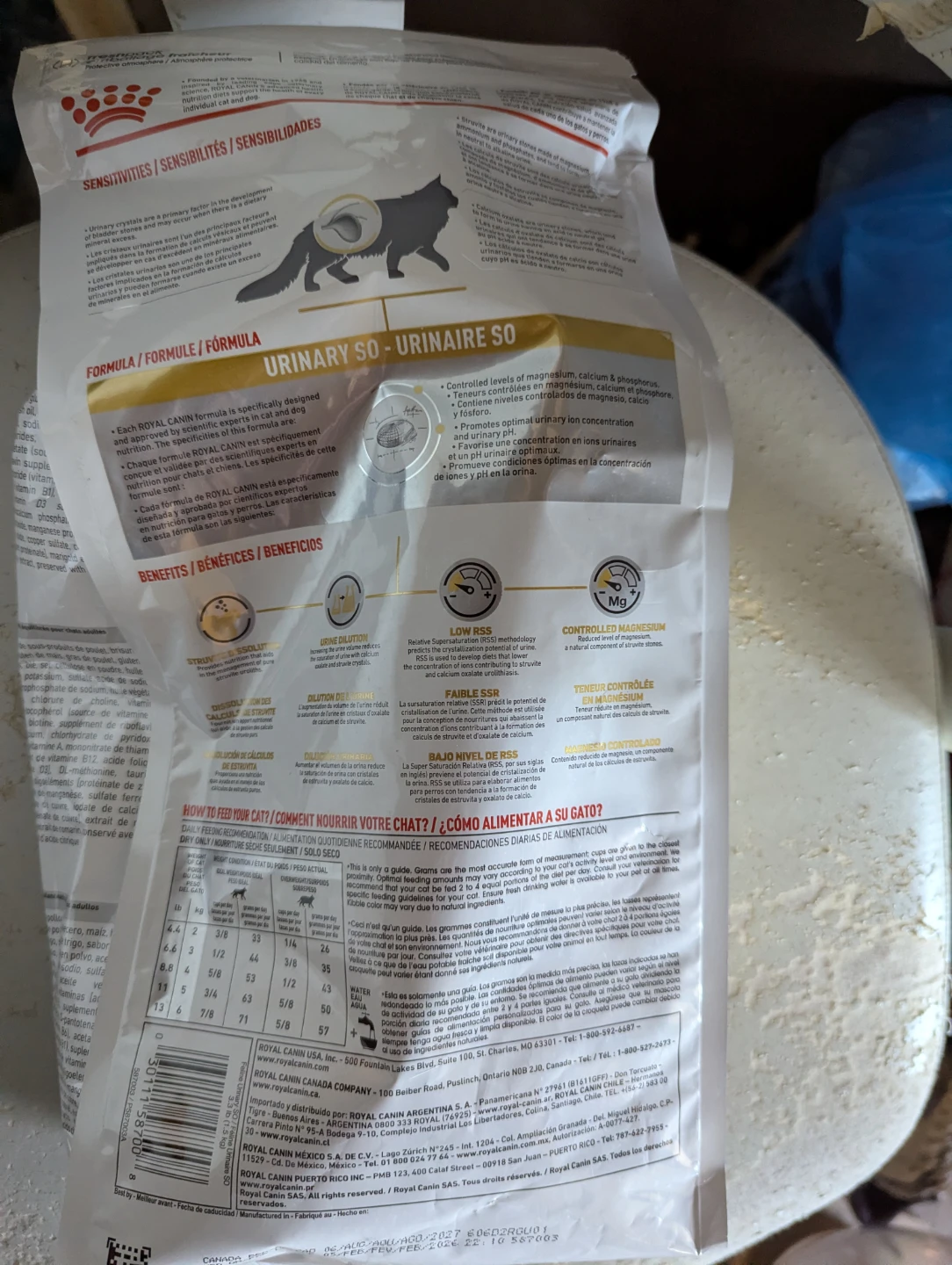 Royal Canin Urinary SO Cat Food 3.3 lb - photo 4