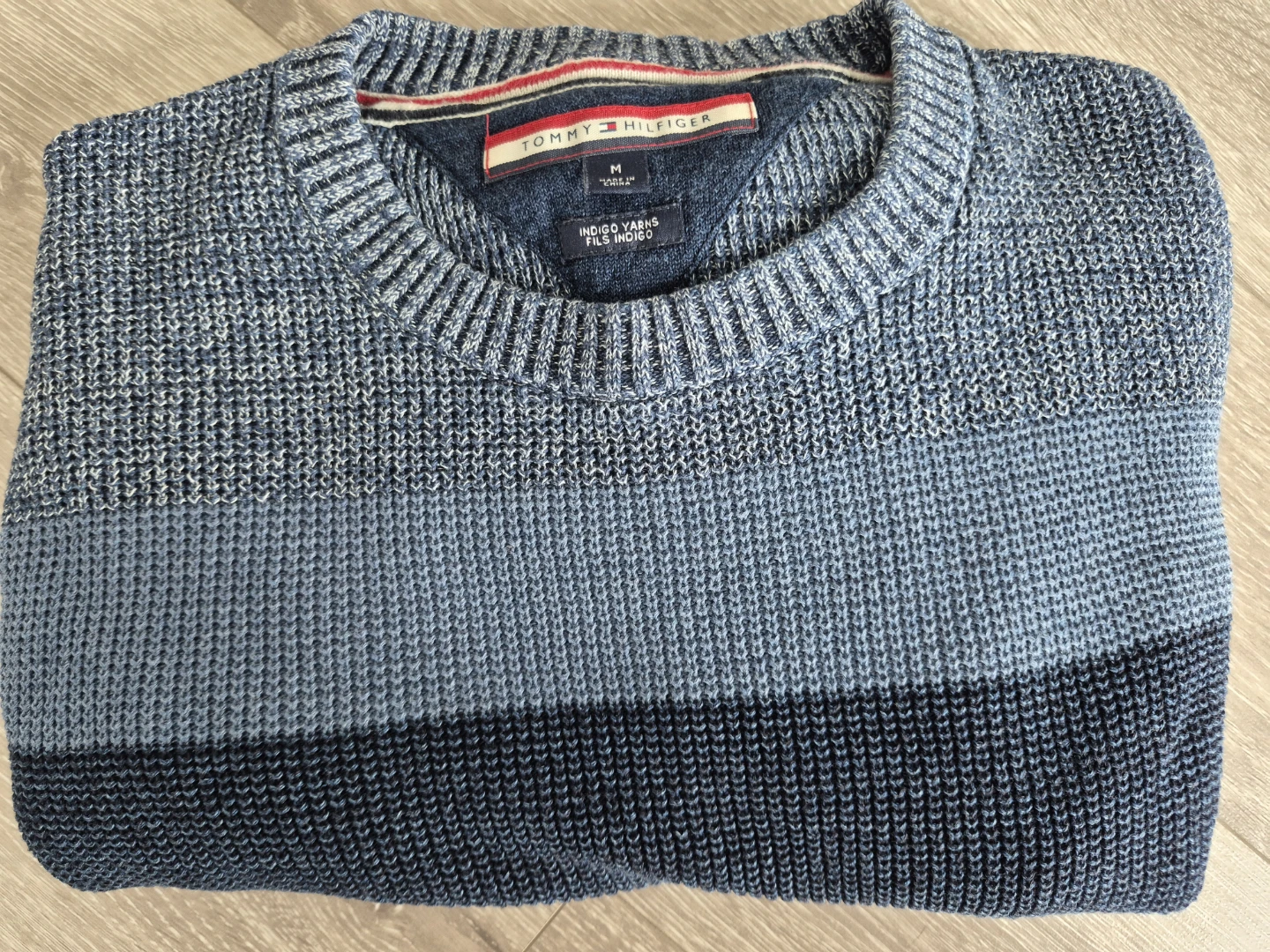 Tommy Hilfiger Men's Striped Sweater - Size M - photo 4