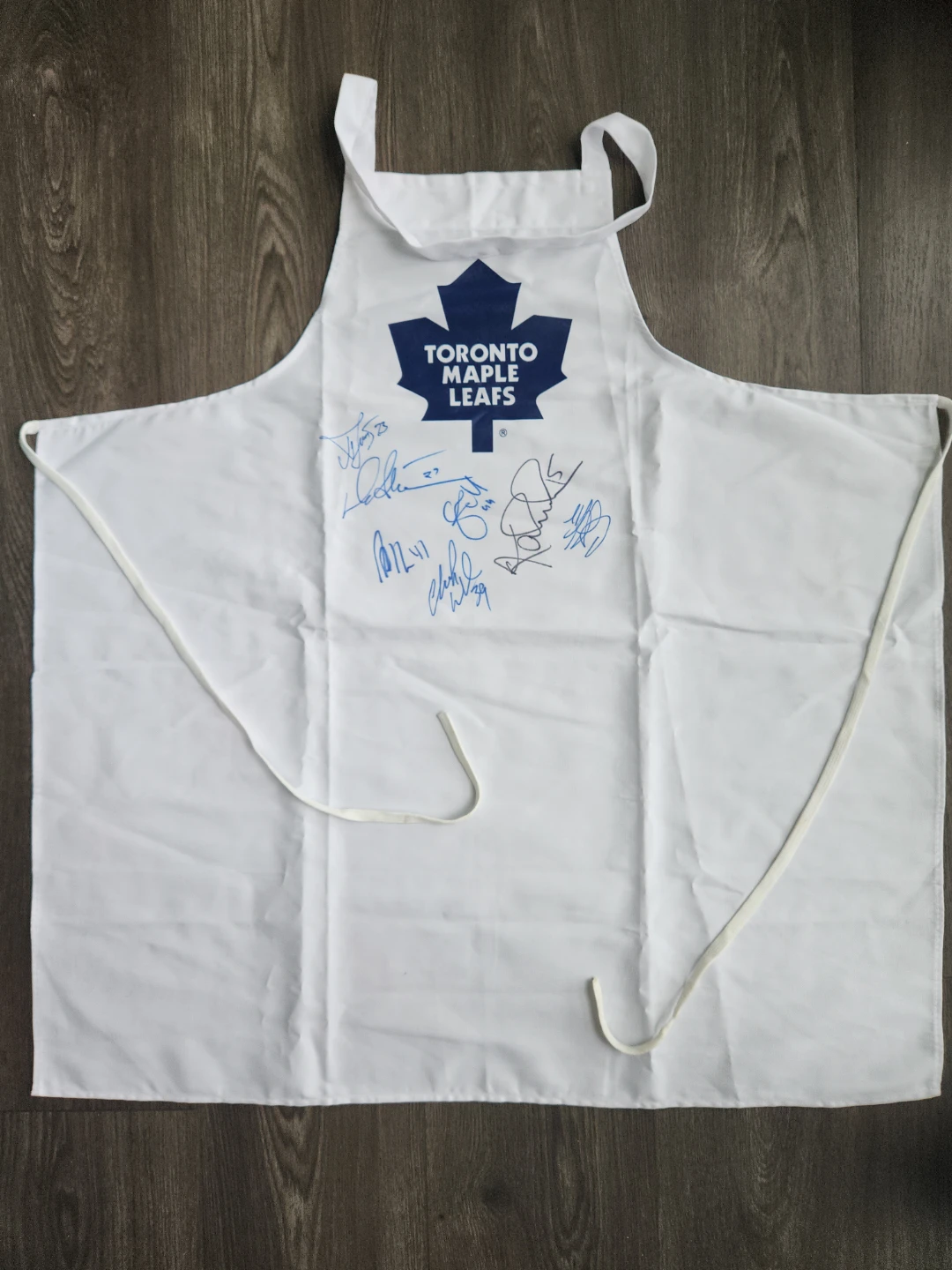 Toronto Maple Leafs Signed Apron