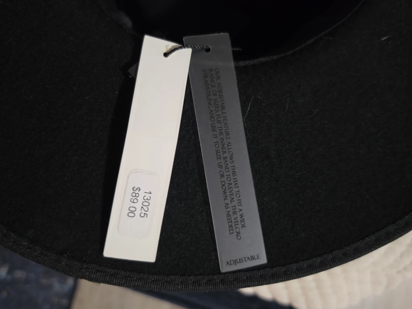Olive & Pique Black Felt Fedora Hat - photo 3
