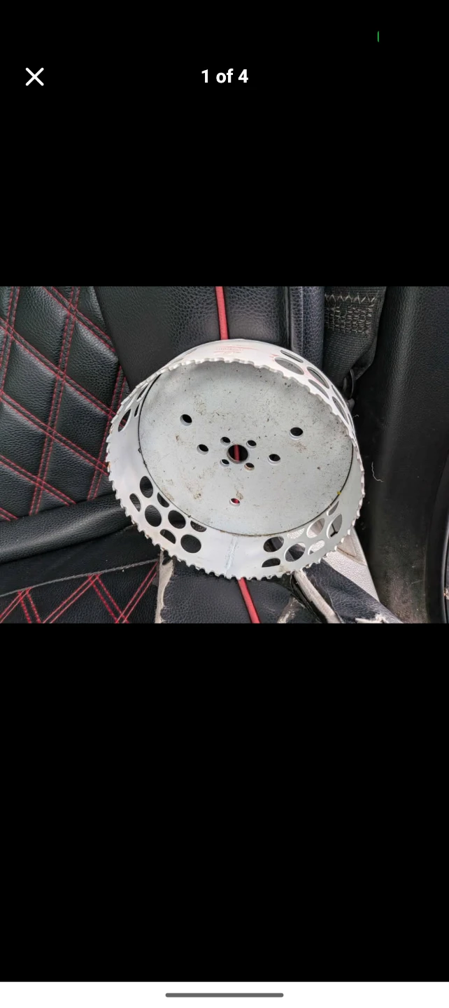 6" Hole Saw Bit Only Used Once