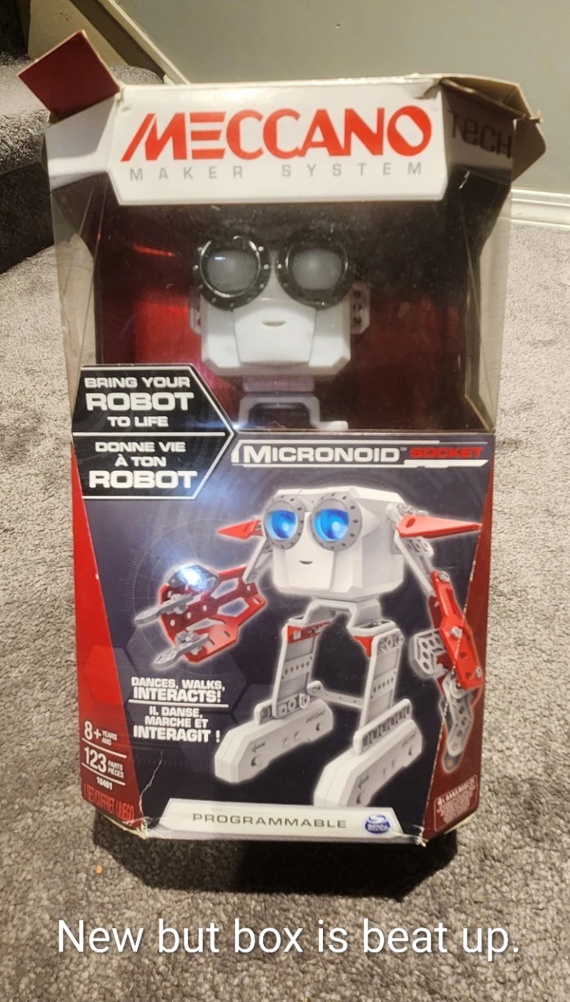 NEW! Meccano Interactive Robot