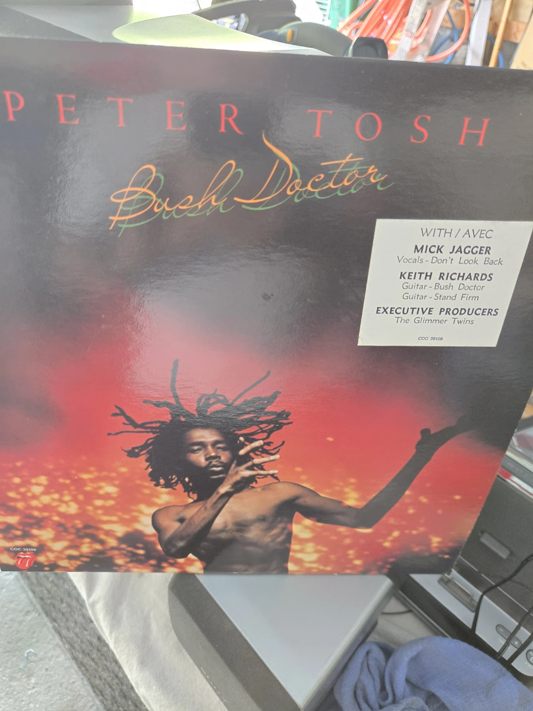 Peter Tosh Bush Doctor Vinyl Record