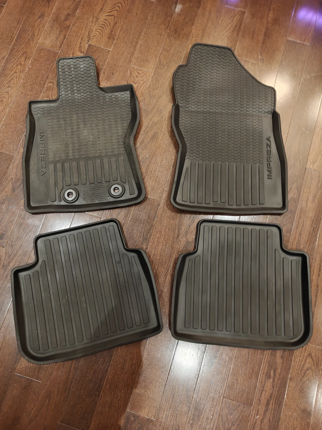 2026 Impreza OEM All Weather Mats