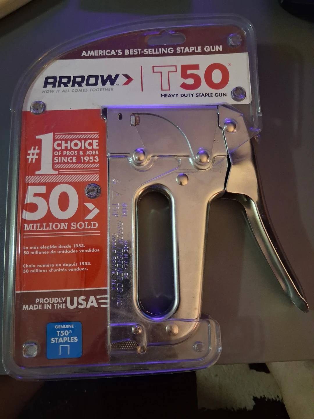 Arrow T50 Heavy Duty Staple Gun
