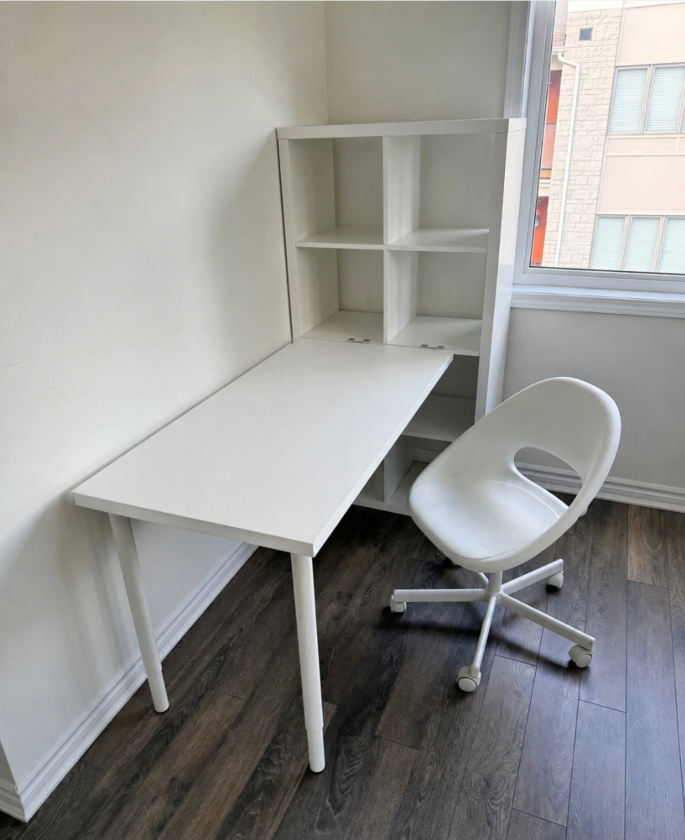 IKEA KALLAX / LAGKAPTEN Desk Combination White