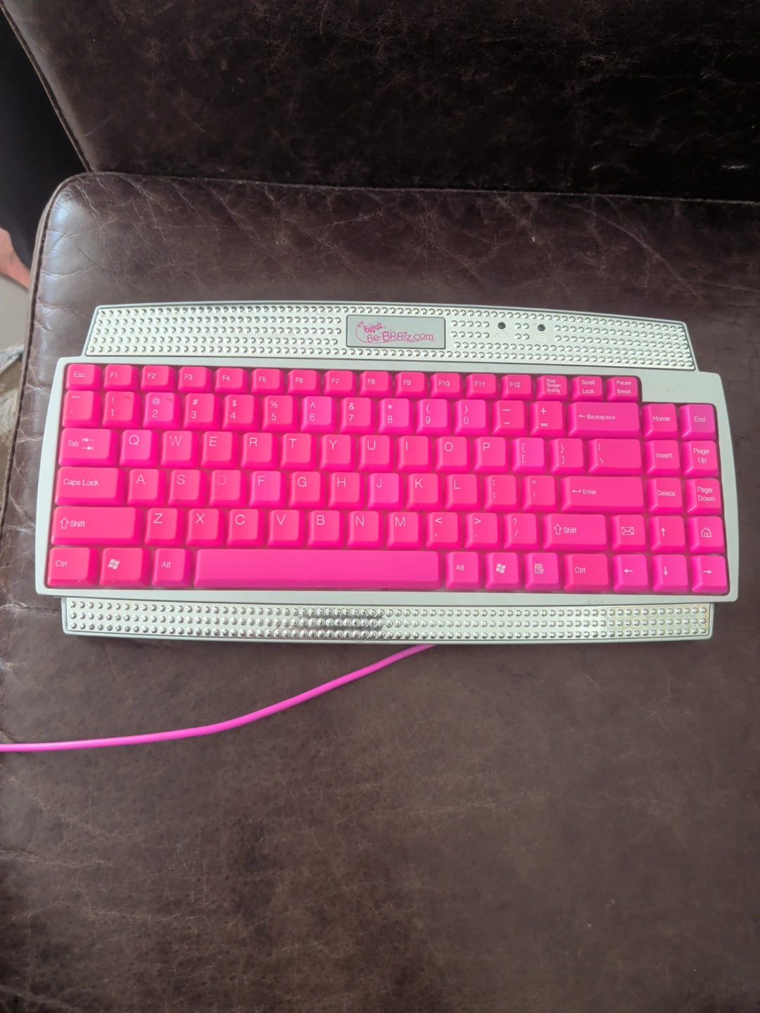 Limited 2000s Pink Bratz Computer Keyboard - photo 2